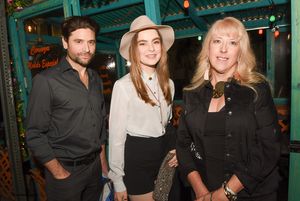 Nathan Todaro, Marissa Ghavami, and Suzanne Ordas Curry attend the Killian & the Comeback Kids premiere after party in Manhattan. @ BroadwayWorld Nathan Todaro, Marissa Ghavami, and Suzanne Ordas Curry attend the Killian & the Come Photo