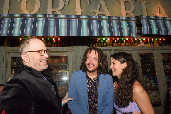 David Bruson, Taylor A. Purdee, and Carly Jordan arrive at the after party for the Ki Photo