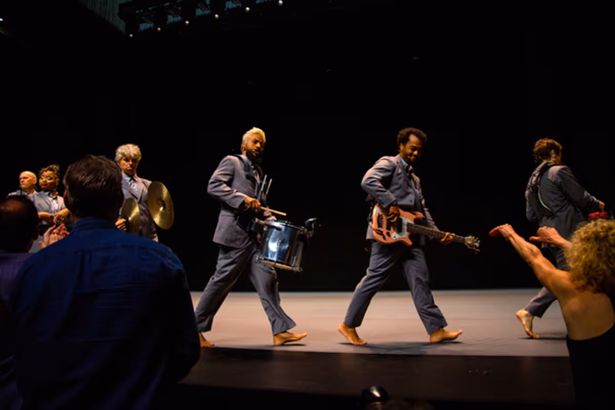 The company of AMERICAN UTOPIA at Photos: AMERICAN UTOPIA Re-Opens On Broadway!