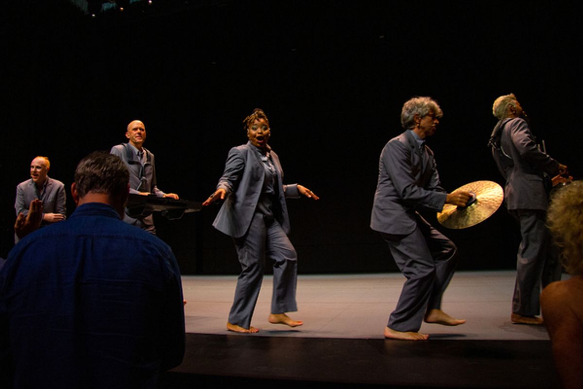 The company of AMERICAN UTOPIA at Photos: AMERICAN UTOPIA Re-Opens On Broadway!