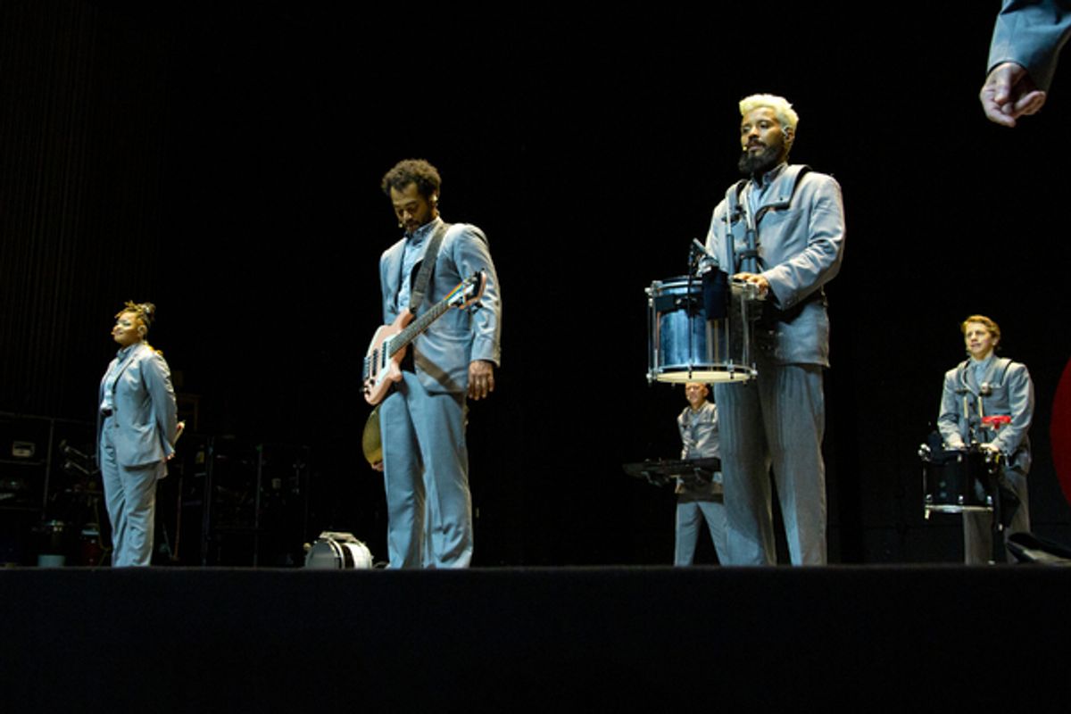 The company of AMERICAN UTOPIA at Photos: AMERICAN UTOPIA Re-Opens On Broadway!