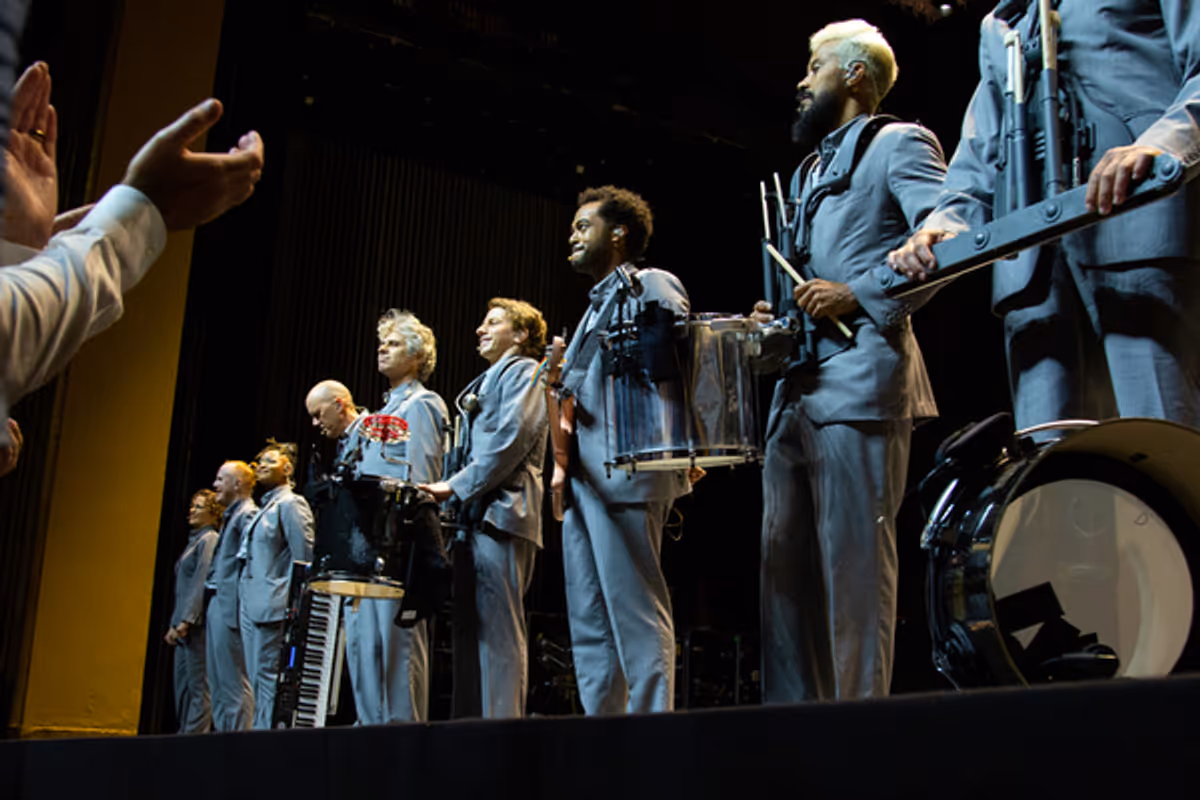 The company of AMERICAN UTOPIA at Photos: AMERICAN UTOPIA Re-Opens On Broadway!