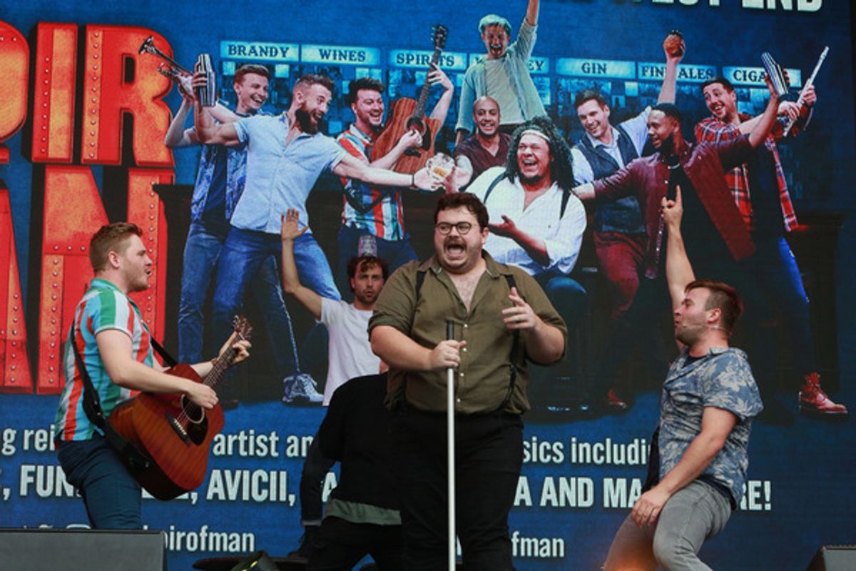 Choir of Man at Photos: LES MISERABLES, FROZEN, WICKED, and More at WEST END LIVE 2021