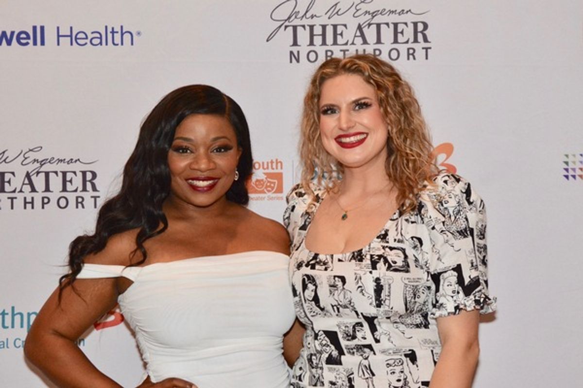 Elizabeth Yetunde Adabale and Francesca Ferrari at Photos: SMOKEY JOE'S CAFE Celebrates Opening Night at the John W Engeman Theater Northport