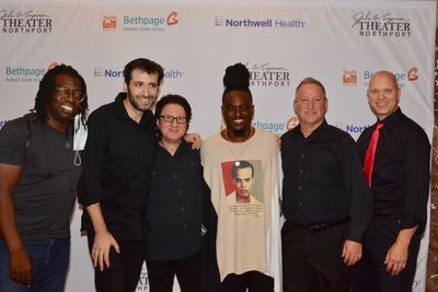Musical Director Jaret Landon and tonight's band-Darnell White, Joel Levy, Gary Meyer Photo