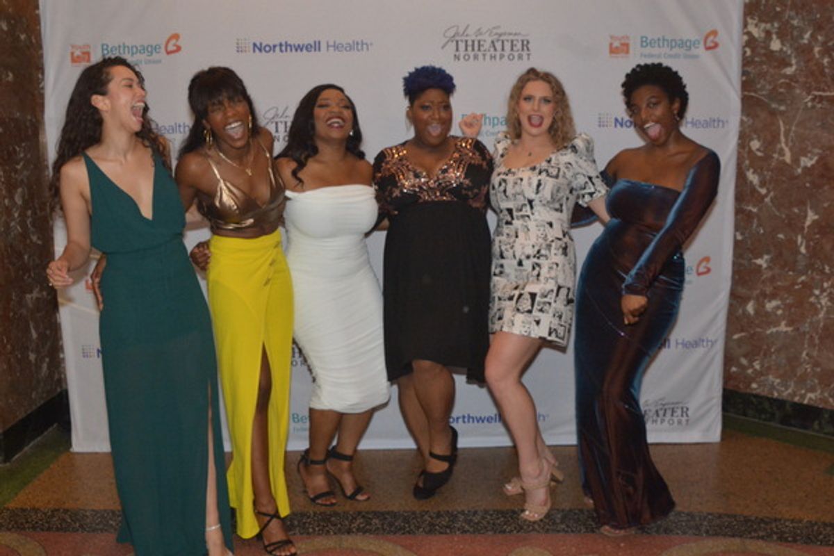 Alia Munsch, Alysha Morgan, Elizabeth Yetunde Adabale, Kai Brittani White, Francesca Ferrari and Mars Storm Rucker at 