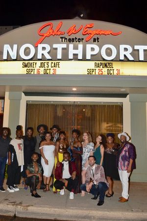 The cast that includes- Devine Adams, Christopher Brasfield, Francesca Ferrari, Brian Maurice Kinnard, Alia Munsch, Taseim Ramsey Pack, Mars Storm Rucker, Jeff Sullivan, Kai Brittani White, Elizabeth Yetunde Adabale, Zenni Corbin, AJ Lockhart and Alysha Morgan @ BroadwayWorld The cast that includes- Devine Adams, Christopher Brasfield, Francesca Ferrari, Brian Photo