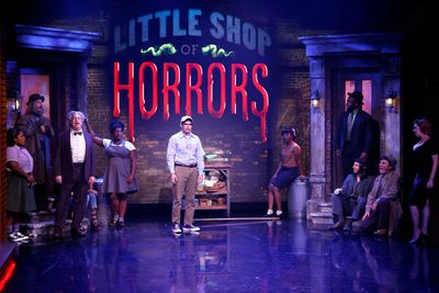 The Company of LITTLE SHOP OF HORRORS Photo