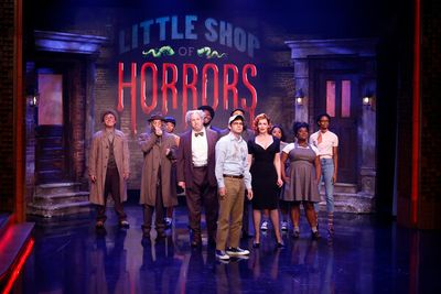 The Company of LITTLE SHOP OF HORRORS Photo