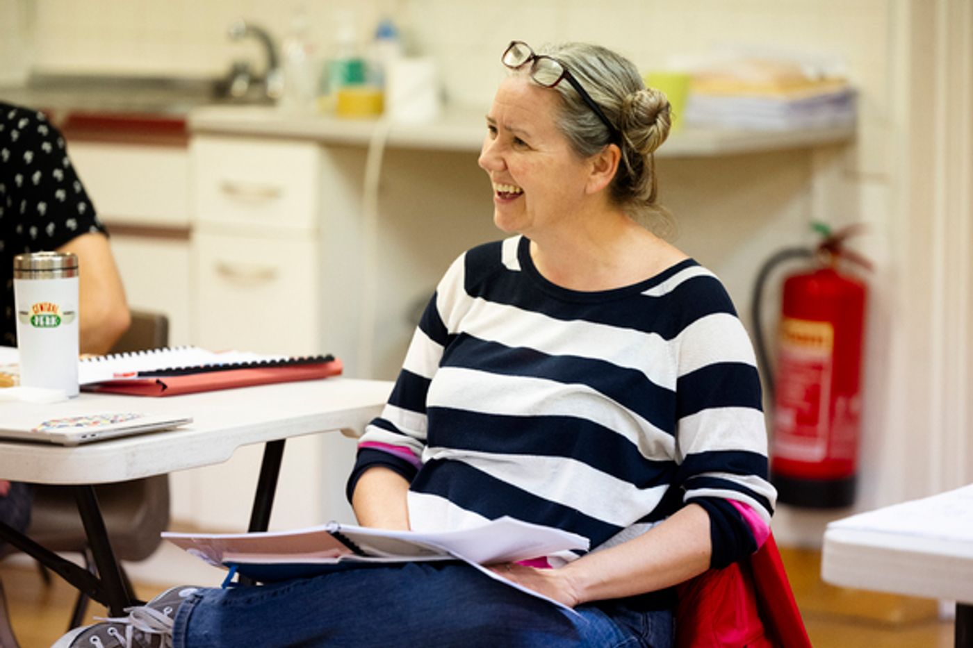 Photos: Go Inside Rehearsals for the World Premiere of INTO BATTLE  Image