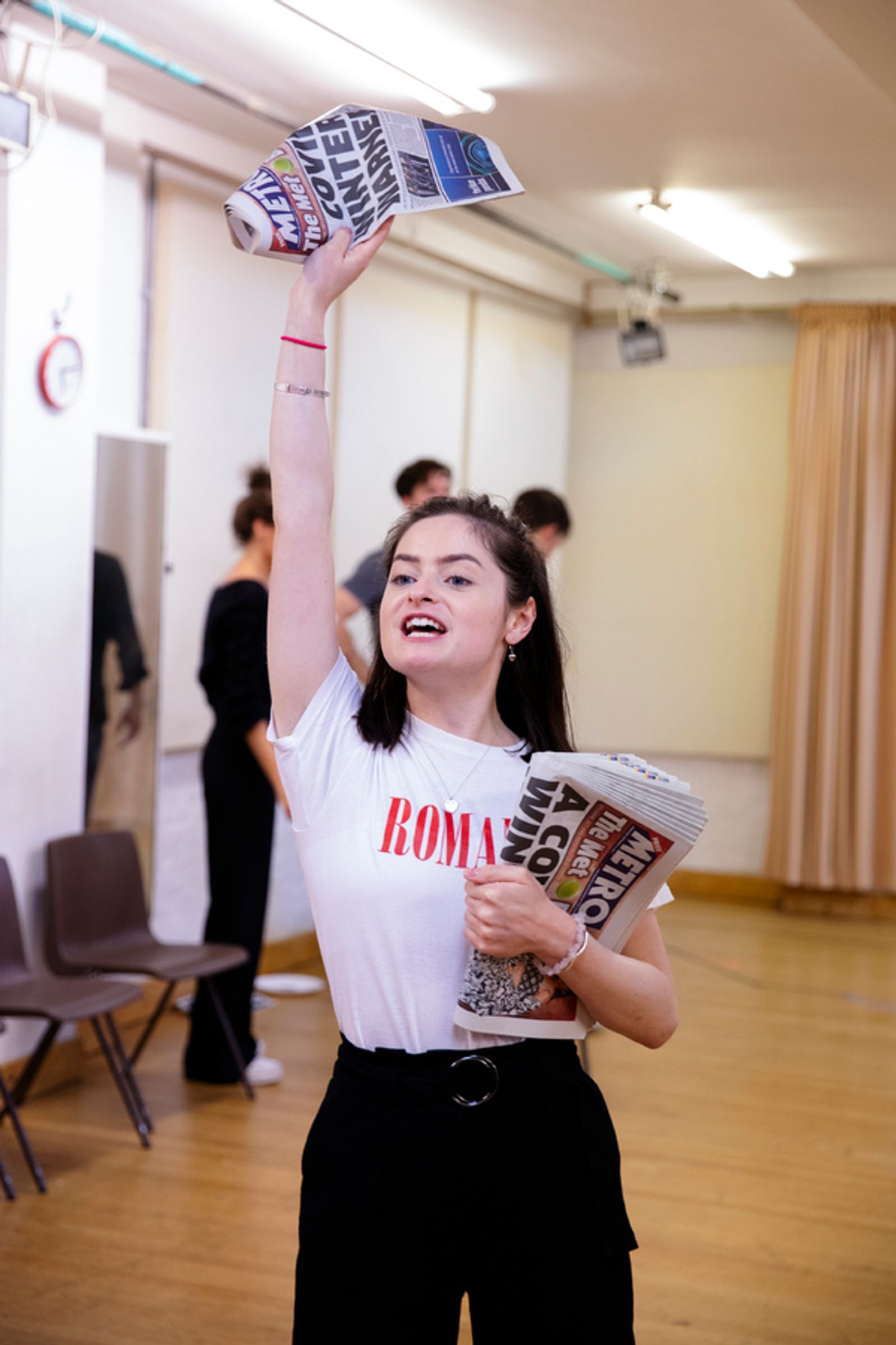 Photos: Go Inside Rehearsals for the World Premiere of INTO BATTLE  Image