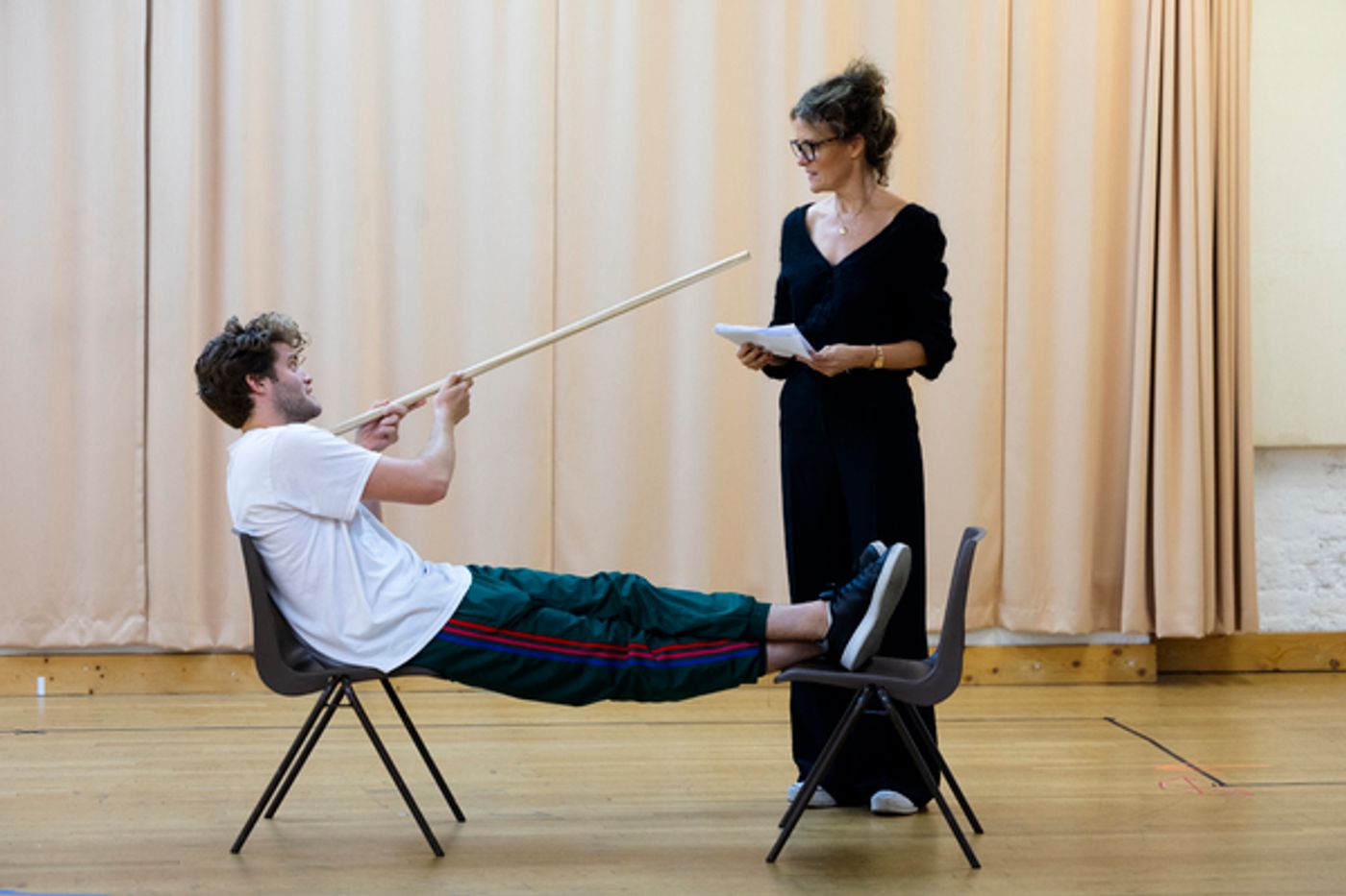 Photos: Go Inside Rehearsals for the World Premiere of INTO BATTLE  Image