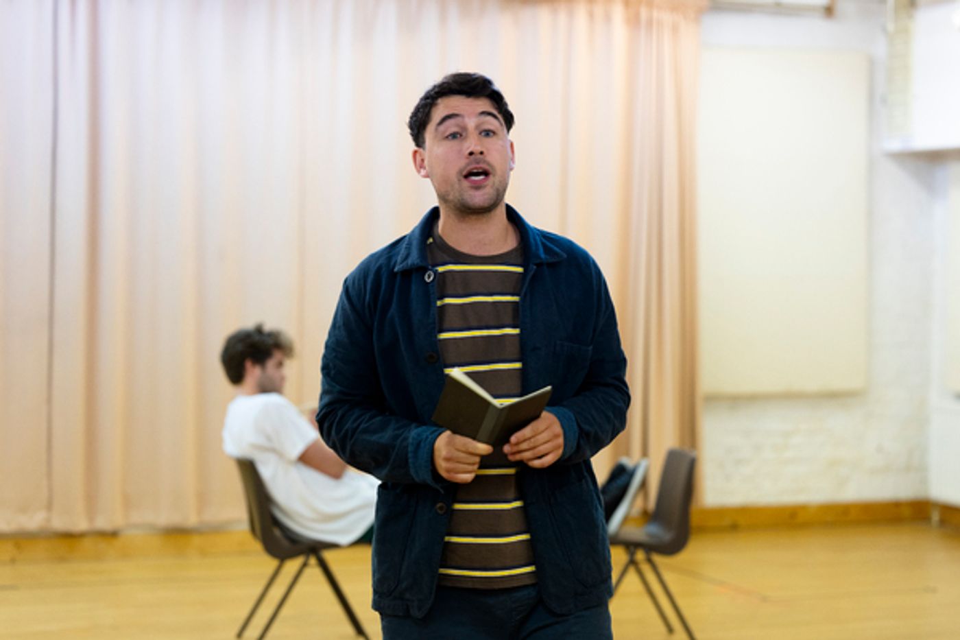 Photos: Go Inside Rehearsals for the World Premiere of INTO BATTLE  Image