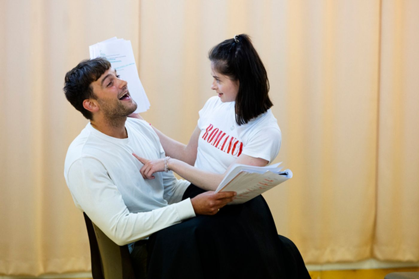 Photos: Go Inside Rehearsals for the World Premiere of INTO BATTLE  Image