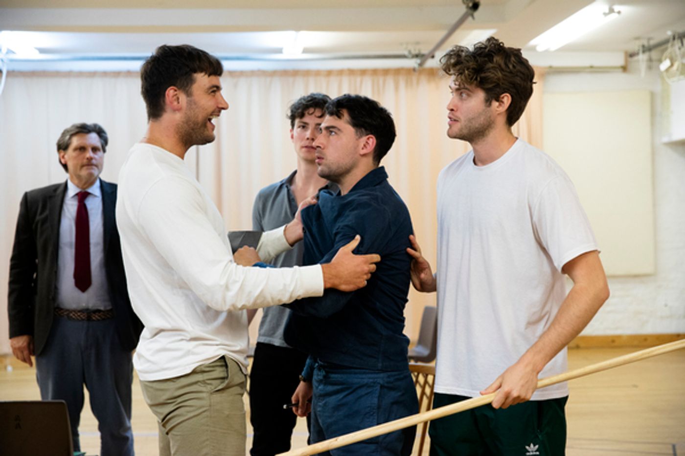 Photos: Go Inside Rehearsals for the World Premiere of INTO BATTLE  Image