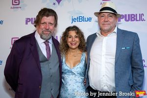 Oskar Eustis, Arielle Tepper, Patrick Willingham @ BroadwayWorld Oskar Eustis, Arielle Tepper, Patrick Willingham Photo