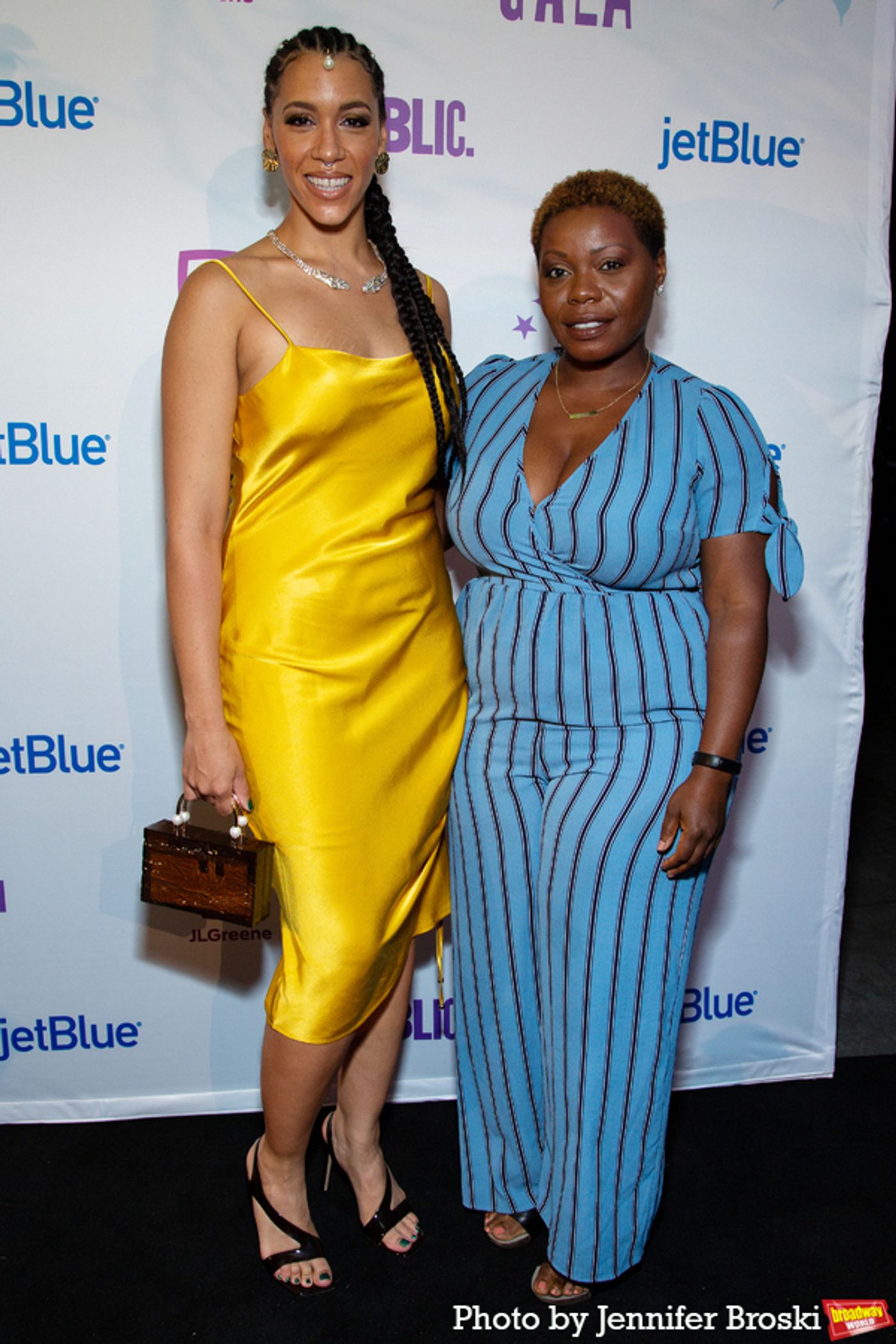 Photos: Ari'el Stachel, Reeve Carney, Eva Noblezada and More Attend the Public Theater 2021 Gala  Image