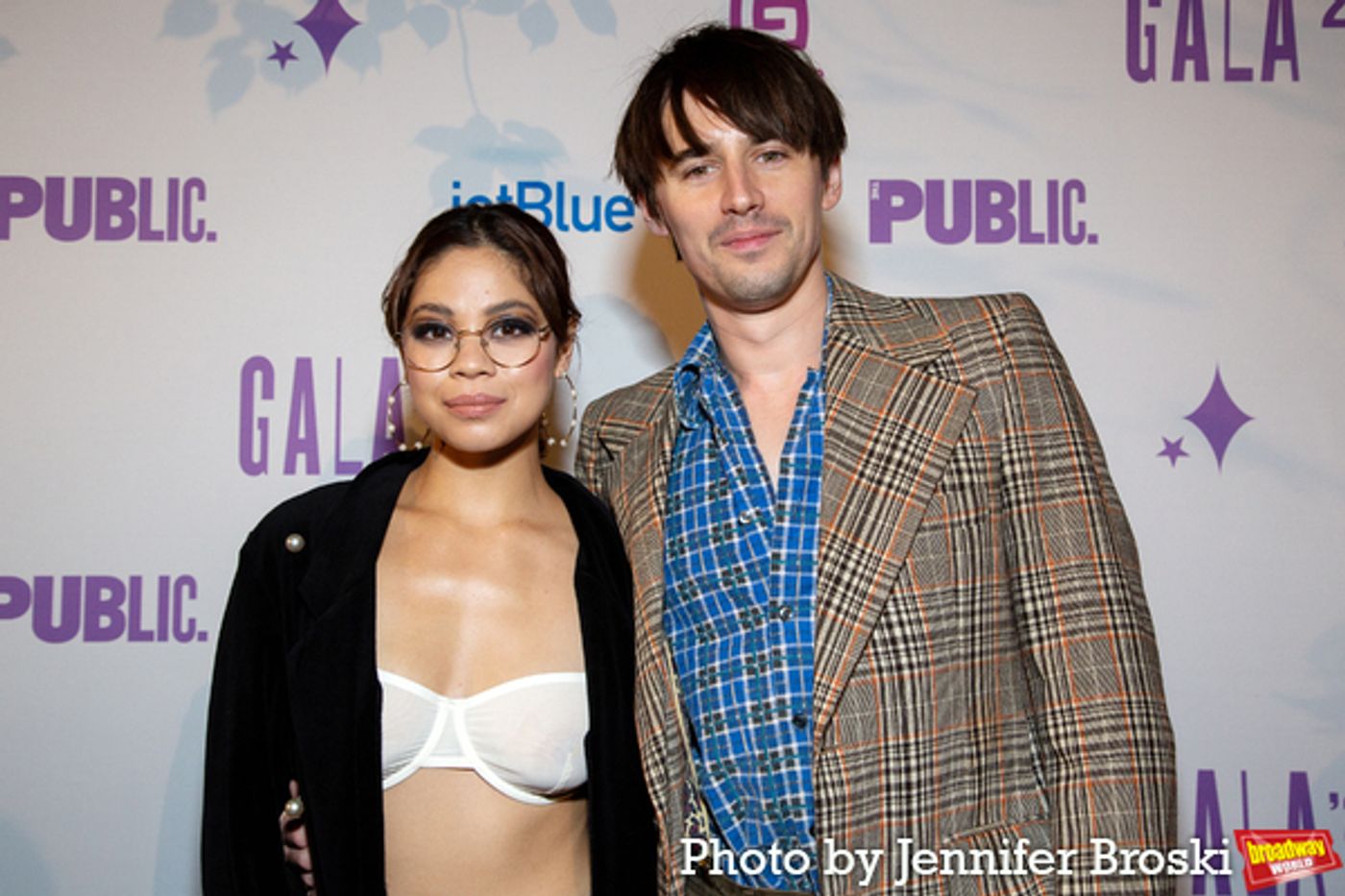 Photos: Ari'el Stachel, Reeve Carney, Eva Noblezada and More Attend the Public Theater 2021 Gala  Image