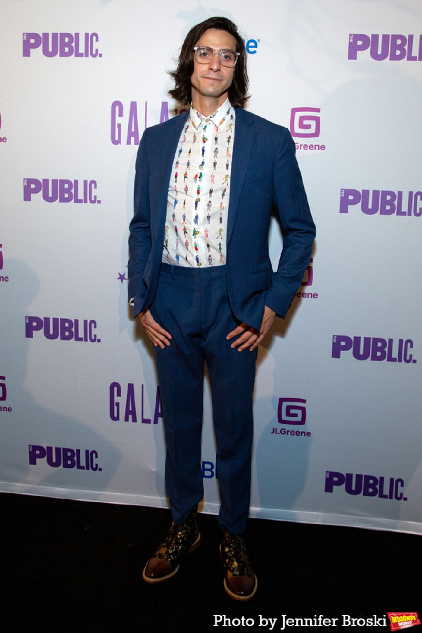 Photos: Ari'el Stachel, Reeve Carney, Eva Noblezada and More Attend the Public Theater 2021 Gala  Image