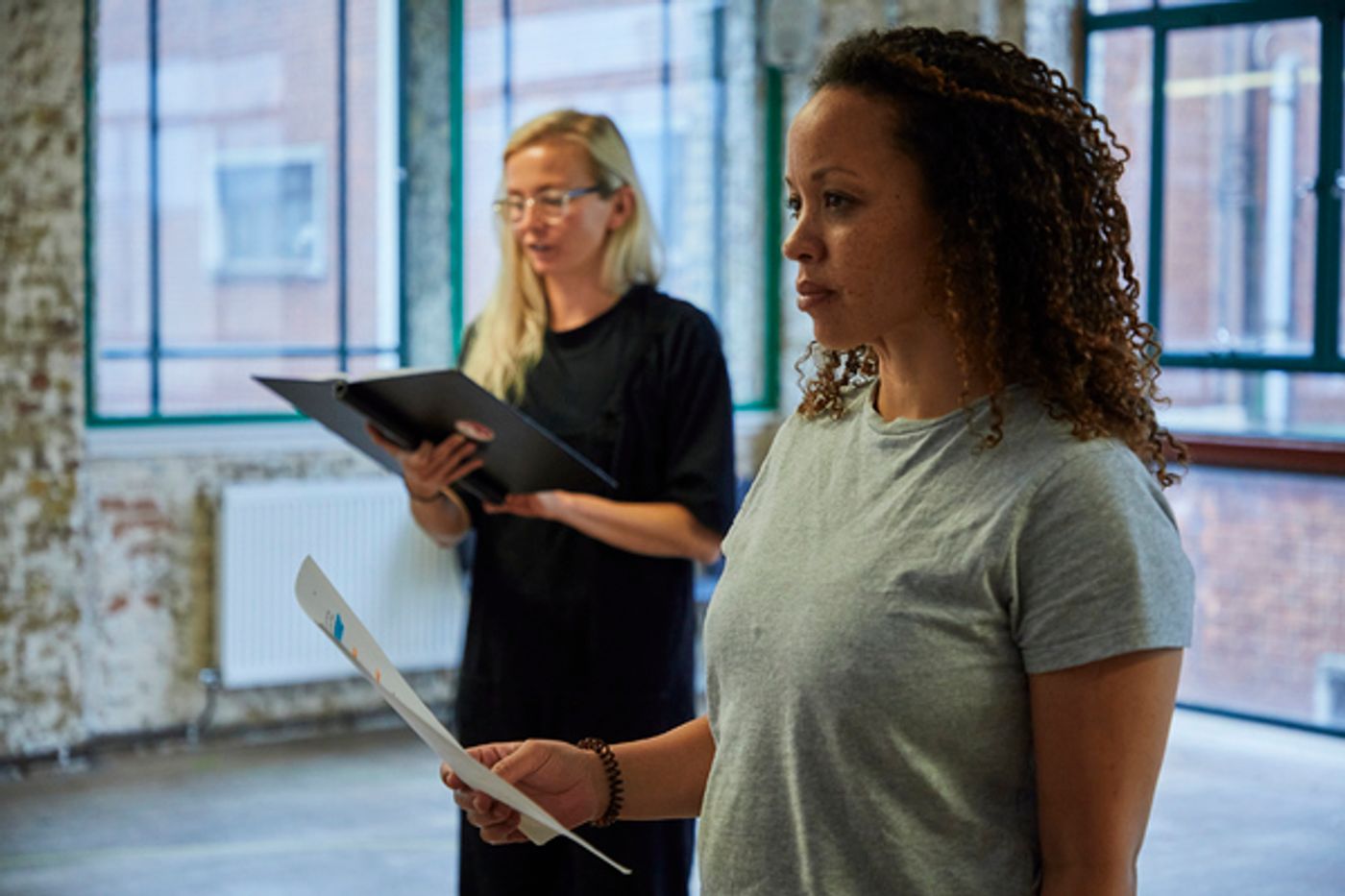 Photos: Inside Rehearsal For MUM, Starring Sophie Melville, Denise Black and Cat Simmons  Image