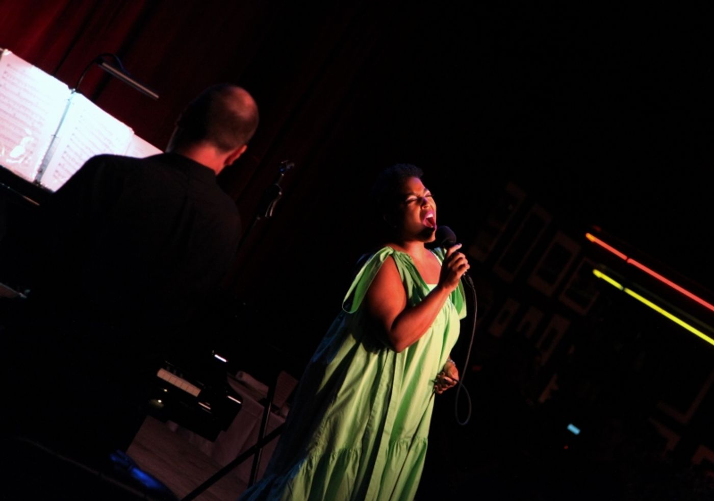 Photo Flash:  THE BROADWAY CAST OF COMPANY BENEFIT CONCERT FOR “DARKNESS RISING” at Birdland Theater  Image