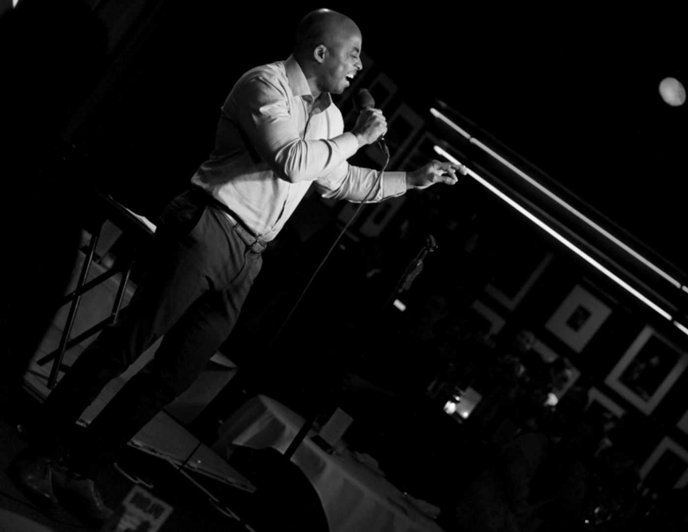 Photo Flash: THE BROADWAY CAST OF COMPANY BENEFIT CONCERT FOR “DARKNESS RISING” at Birdland Theater Photo Flash: THE BROADWAY CAST OF COMPANY BENEFIT CONCERT FOR “DARKNESS RISING” at Birdland Theater Image