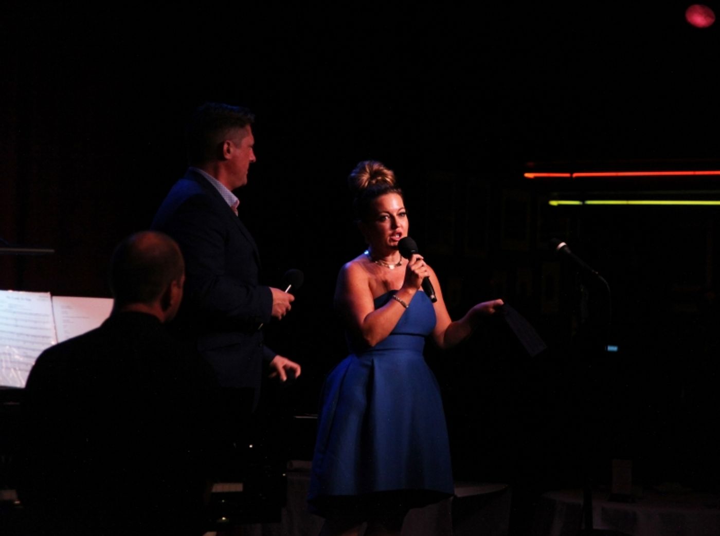 Photo Flash: THE BROADWAY CAST OF COMPANY BENEFIT CONCERT FOR “DARKNESS RISING” at Birdland Theater Photo Flash: THE BROADWAY CAST OF COMPANY BENEFIT CONCERT FOR “DARKNESS RISING” at Birdland Theater Image