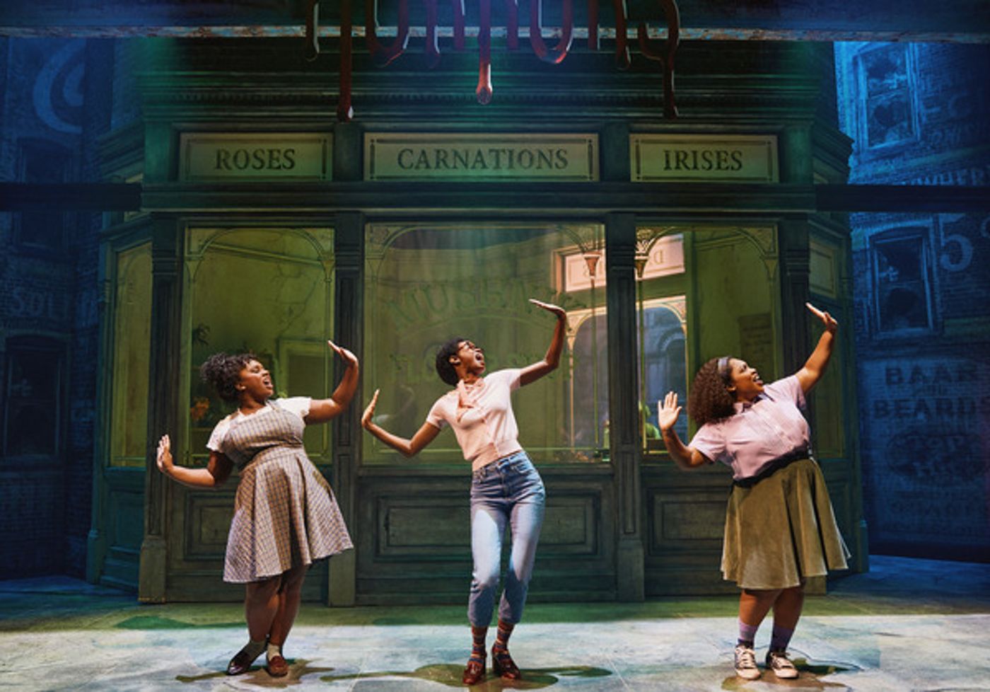 Photos: First Look at Jeremy Jordan, Tammy Blanchard & Christian Borle in LITTLE SHOP OF HORRORS, Re-Opening Tonight!  Image