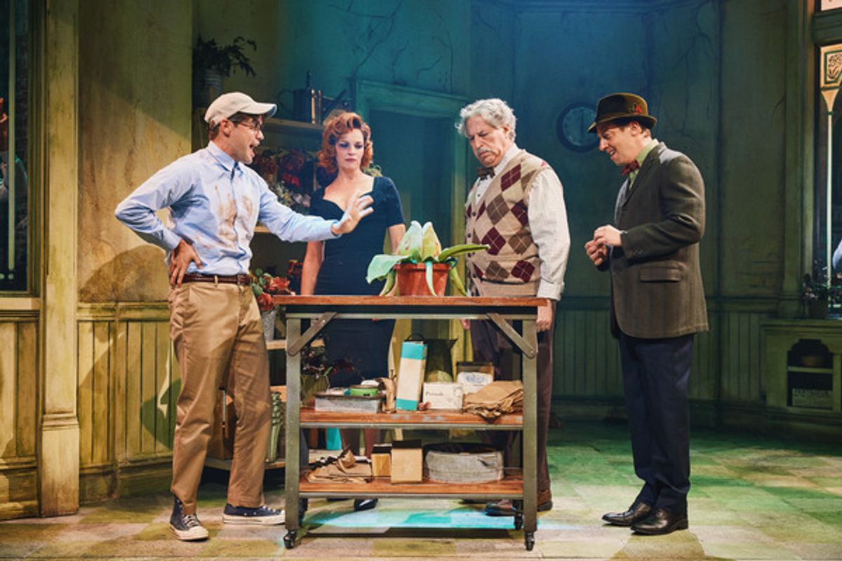 Jeremy Jordan, Tammy Blanchard, Tom Alan Robbins and Christian Borle at 