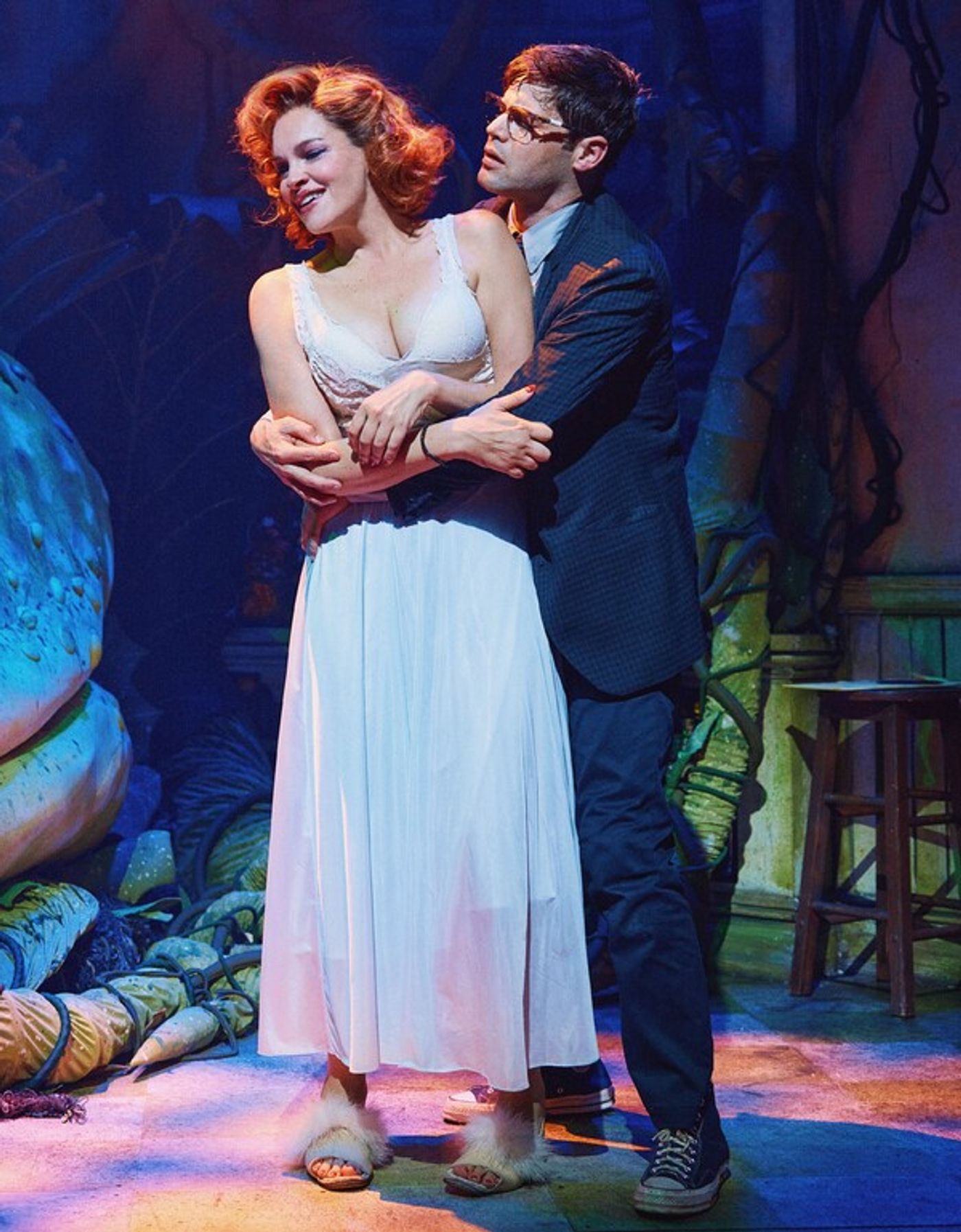 Photos: First Look at Jeremy Jordan, Tammy Blanchard & Christian Borle in LITTLE SHOP OF HORRORS, Re-Opening Tonight!  Image