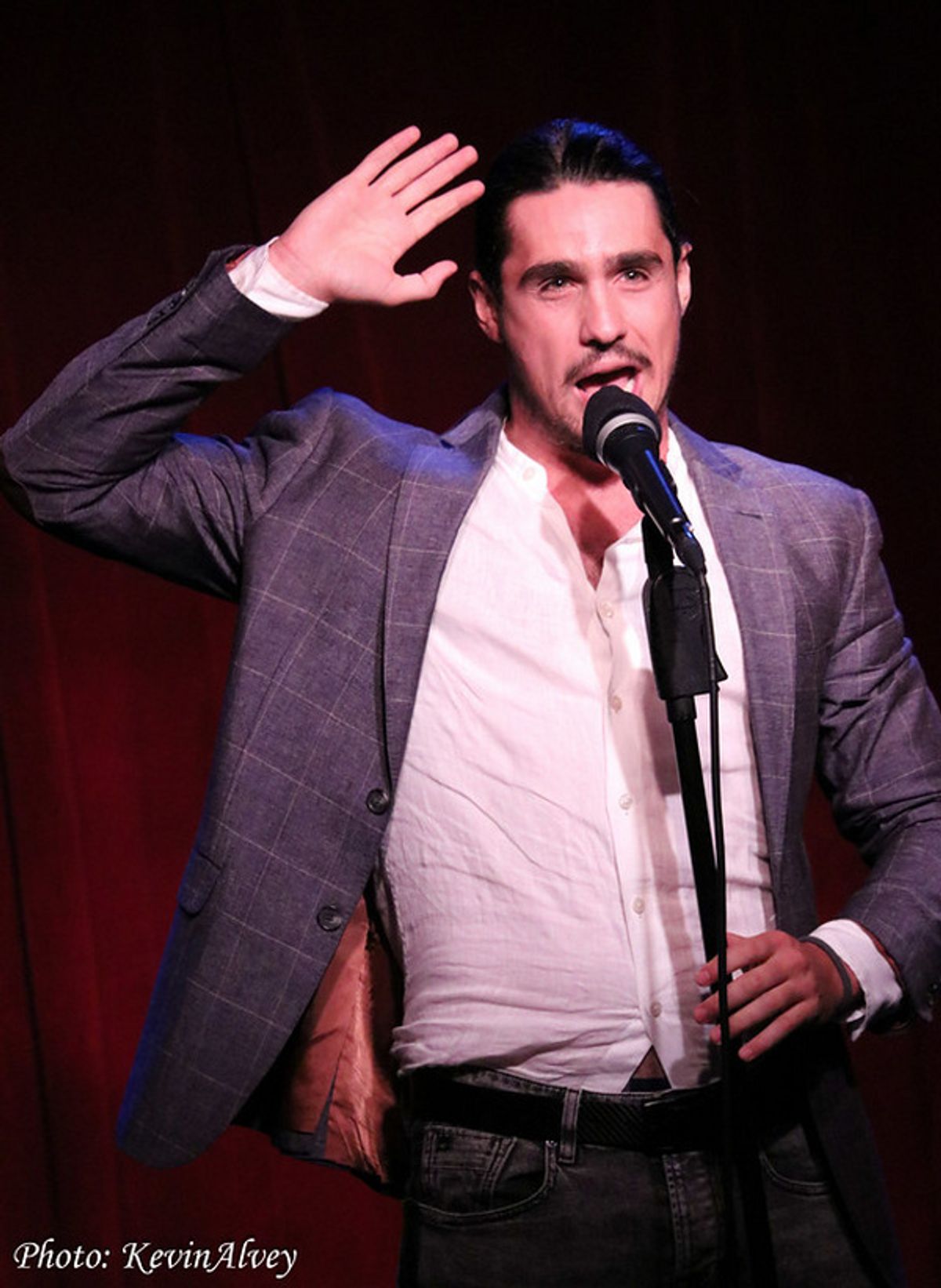 Bobby Conte at Photos: The Cast Of COMPANY Hits the Stage at Birdland to Raise Funds for Darkness Rising