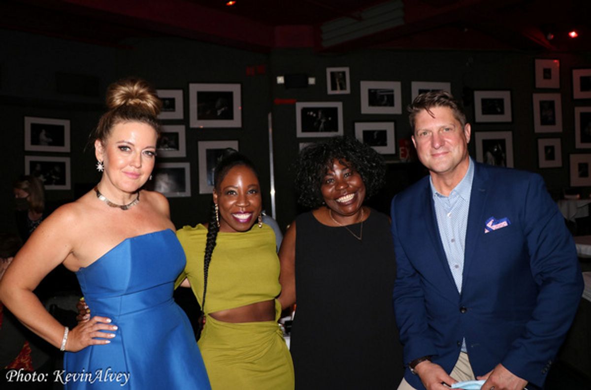 Jennifer Sieber, Carlita Victoria, Cathey Ector-Cox, Christopher Sieber at 