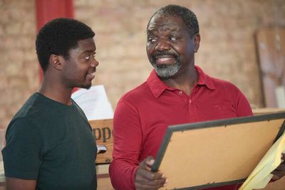 Harold Addo and David Webber Photo