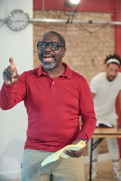David Webber and Laurence Ubong Williams Photo