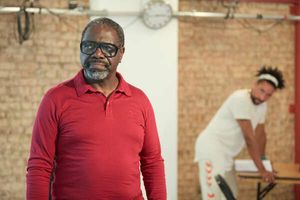 David Webber and Laurence Ubong Williams Photo