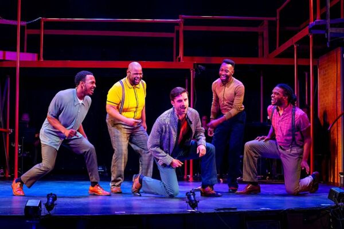 Tasheim Ramsey Pack, Brian Maurice Kinnard, Jeff Sullivan, Christopher Brasfield, and Devinré Adams at 