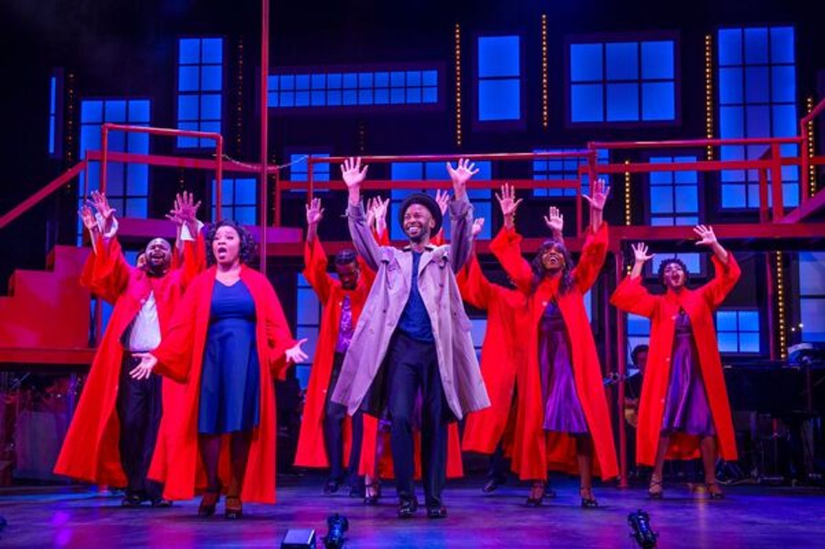 The cast of Smokey Joe’s Cafe at Photos: SMOKEY JOE'S CAFE at John W. Engeman Theatre