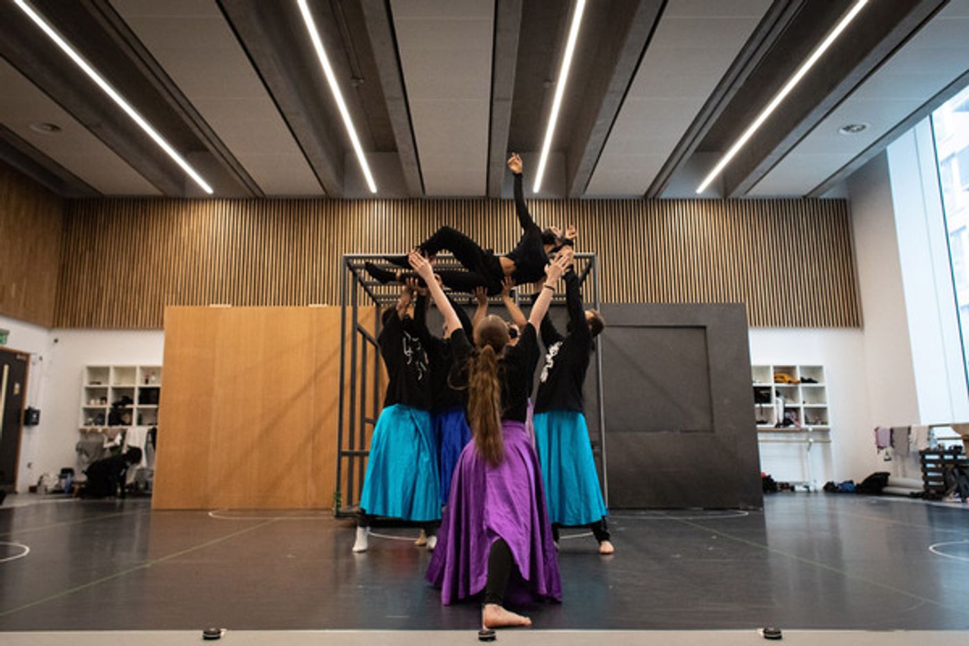 Photos: Inside Rehearsal For MESSAGE IN A BOTTLE at the Peacock Theatre Photos: Inside Rehearsal For MESSAGE IN A BOTTLE at the Peacock Theatre Image