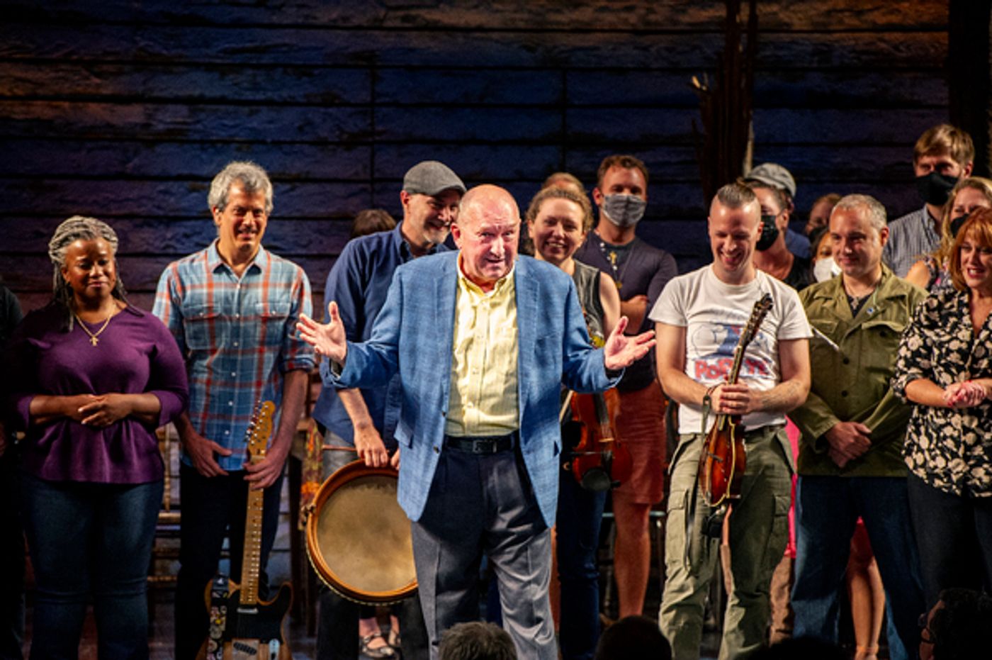 Photos: COME FROM AWAY Reopens; The Cast Takes Their First Bow Back! Photos: COME FROM AWAY Reopens; The Cast Takes Their First Bow Back! Image