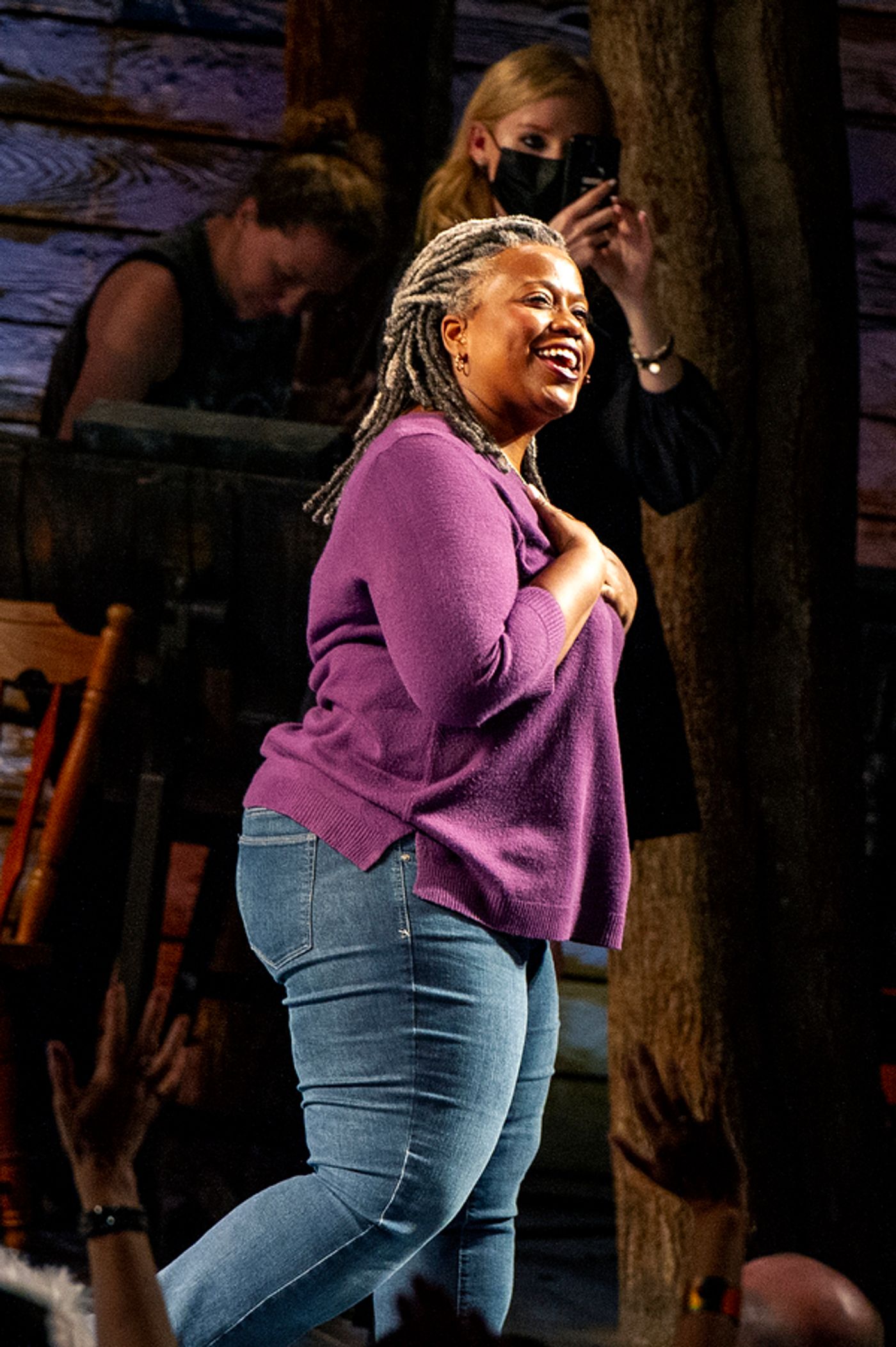 Photos: COME FROM AWAY Reopens; The Cast Takes Their First Bow Back! Photos: COME FROM AWAY Reopens; The Cast Takes Their First Bow Back! Image