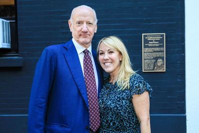 Stephen Graham and Board Member Heather Randall Photo