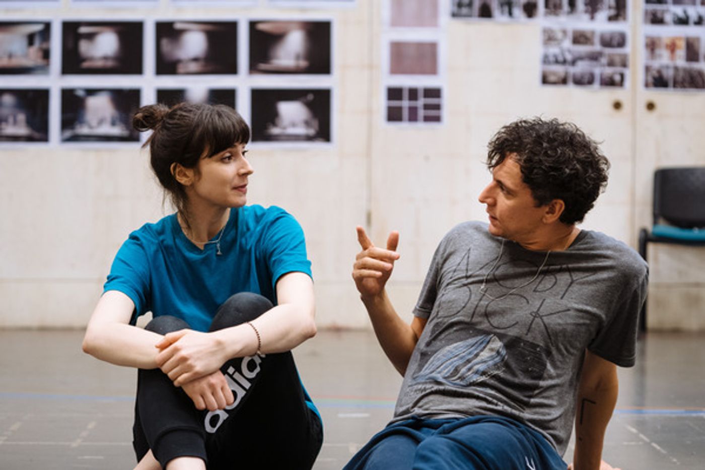 Photos: Go Inside Rehearsals for LOVE AND OTHER ACTS OF VIOLENCE at the Donmar Warehouse  Image