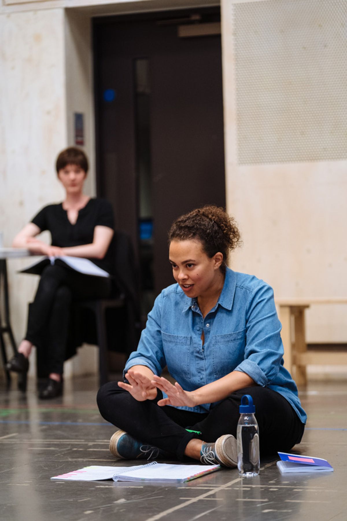 Elayce Ismail at Photos: Go Inside Rehearsals for LOVE AND OTHER ACTS OF VIOLENCE at the Donmar Warehouse