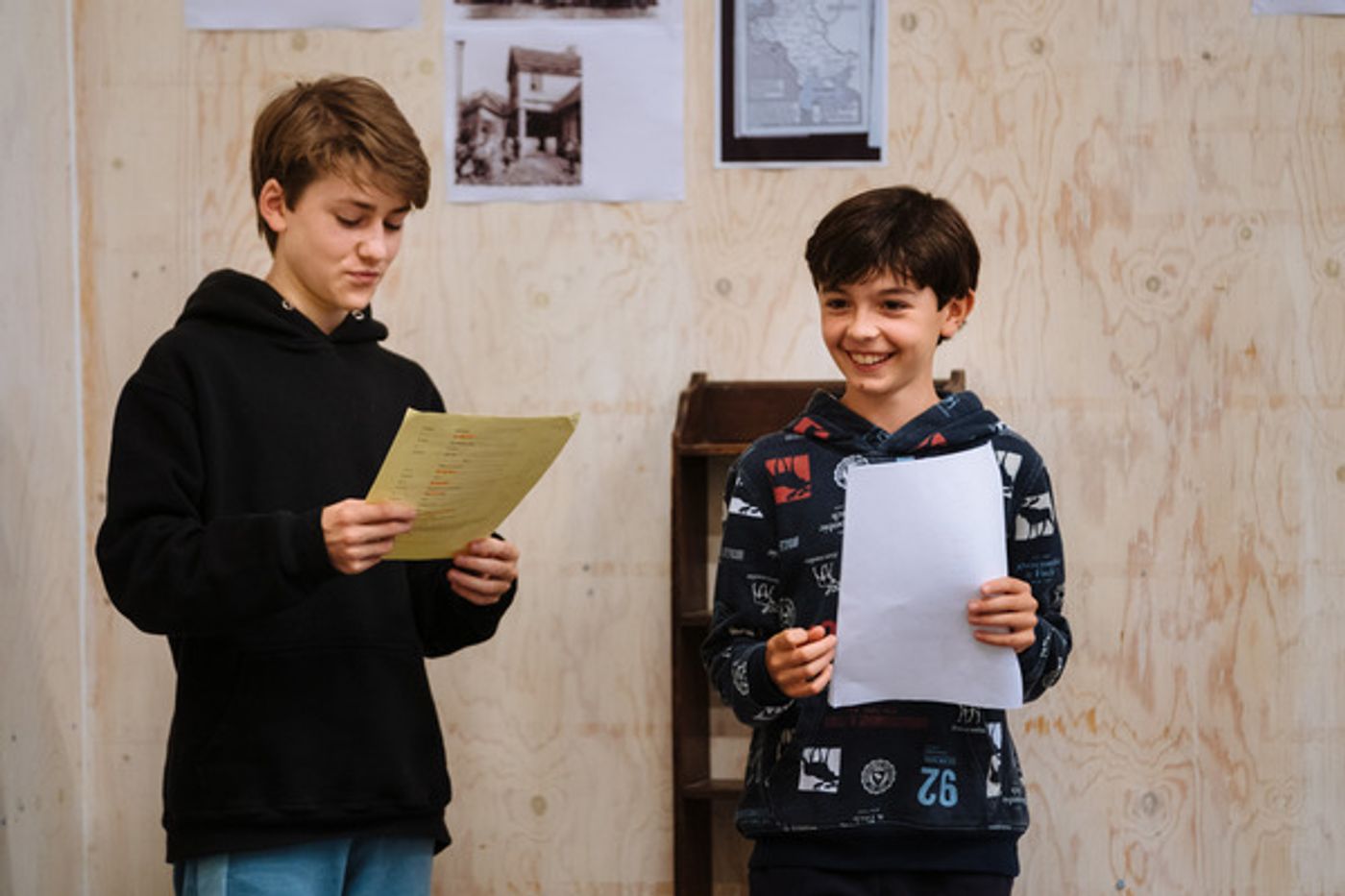 Photos: Go Inside Rehearsals for LOVE AND OTHER ACTS OF VIOLENCE at the Donmar Warehouse  Image