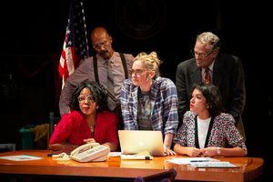 Lynnette R. Freeman, Daniel Pearce, Alix Sobler, Andrea Abello, and Luis Vega Photo