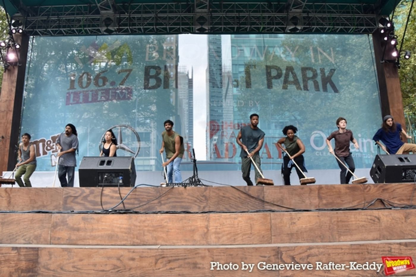 Photos: Broadway in Bryant Park Returns with the Casts of DEAR EVAN HANSEN, SIX, DIANA and More  Image