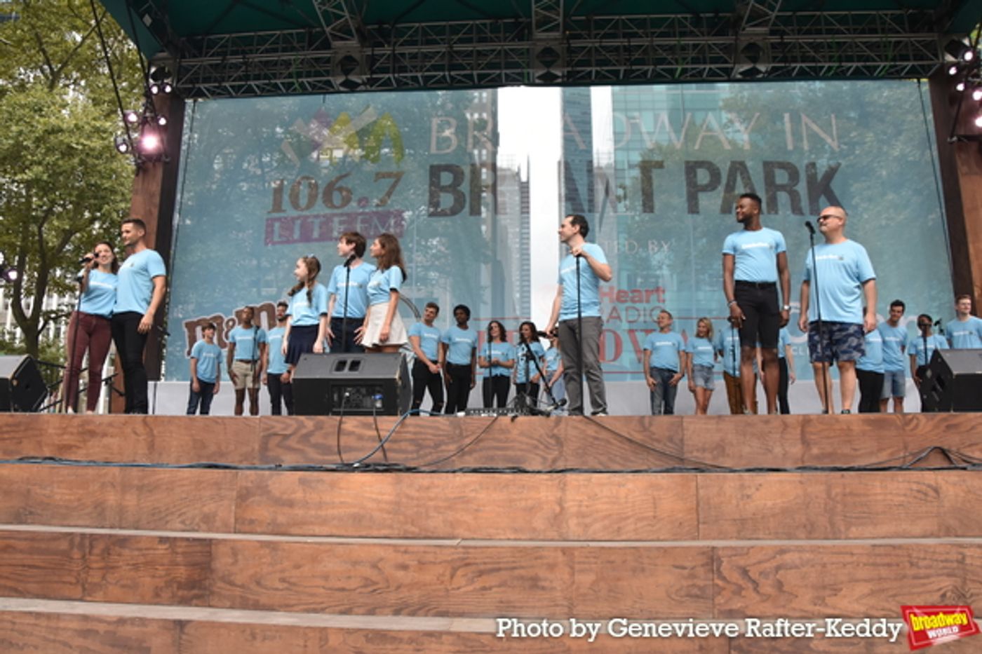 Photos: Broadway in Bryant Park Returns with the Casts of DEAR EVAN HANSEN, SIX, DIANA and More  Image