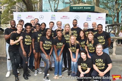 Jeannette Bayardelle, Mimber Spawl, Luba Mason and The Cast of Girl From North Countr Photo