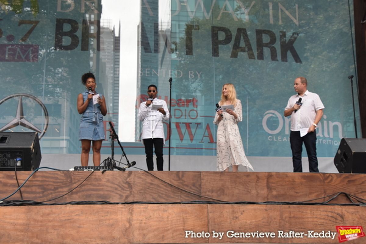 Ayana George, Myles Frost, Christine Nagy and Cubby Bryant at 