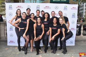 Bianca Marroquin, Ana Villafane and The Cast of Chicago that includes- Mary Claire King, Christine C. Smith, Barrett Martin, Jeff Gorti, Jessica Ernest, Arian Keddell, Celina Nightengale, Denny Paschall, Drew Nellessen and Dvid Bushman @ BroadwayWorld Bianca Marroquin, Ana Villafane and The Cast of Chicago that includes- Mary Claire K Photo